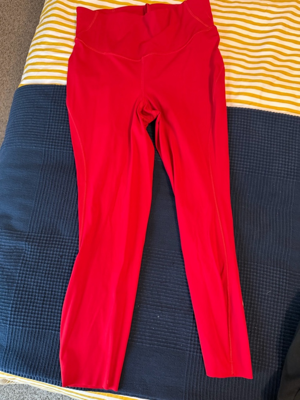Lululemon Red Leggings